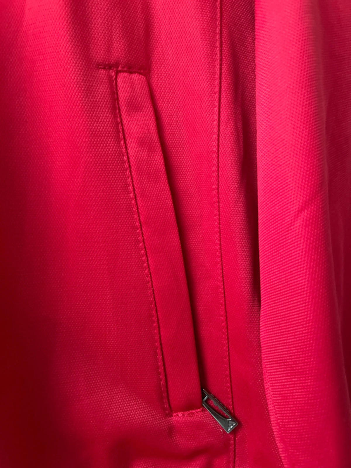 Men’s Adidas Spainish Football Track Jacket in Red/Gold Stripes - XLarge -2539