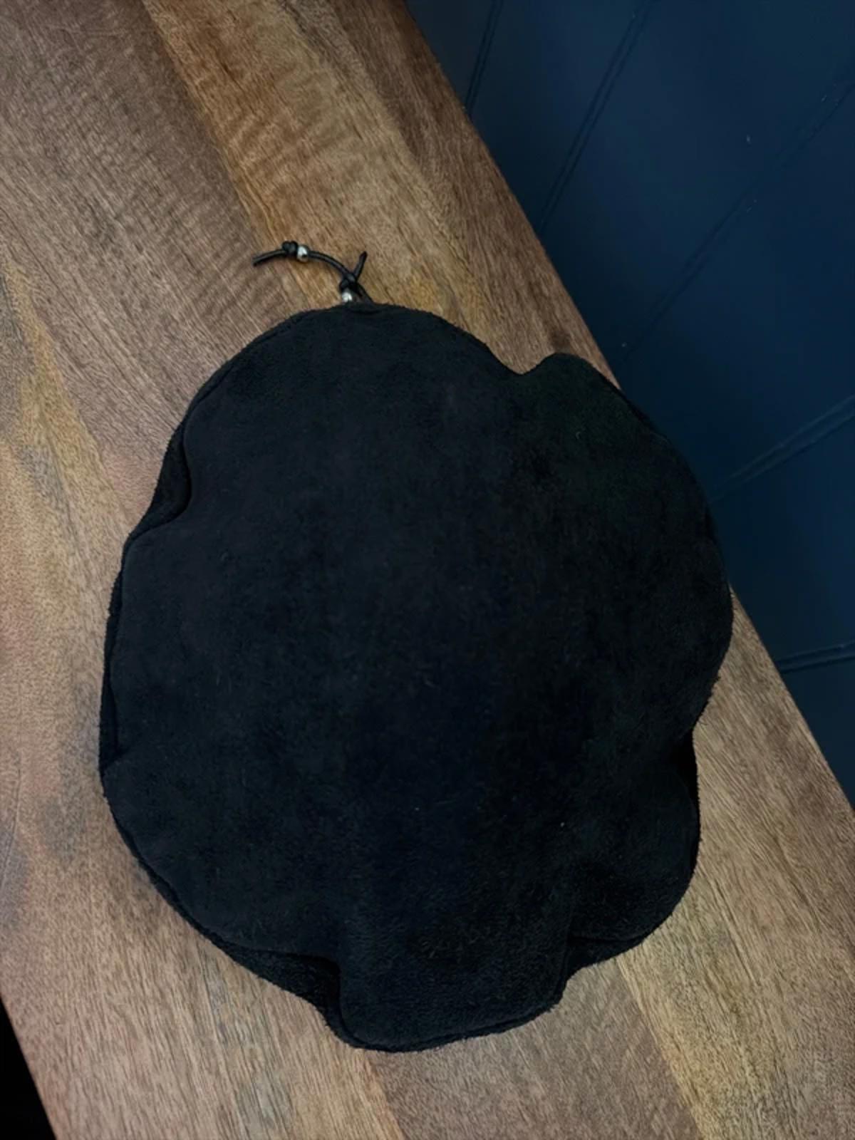 Women’s Sheldon Vintage Suede Beret In Black - One Size - 3232