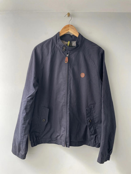 Men’s Pretty Green Harrington Jacket Coat In Navy - Medium - 2120