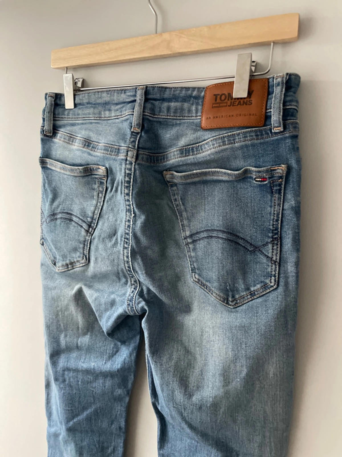 Mens Tommy Hilfiger Skinny Simon Fit Jeans With Wash Effect - W30 / L30