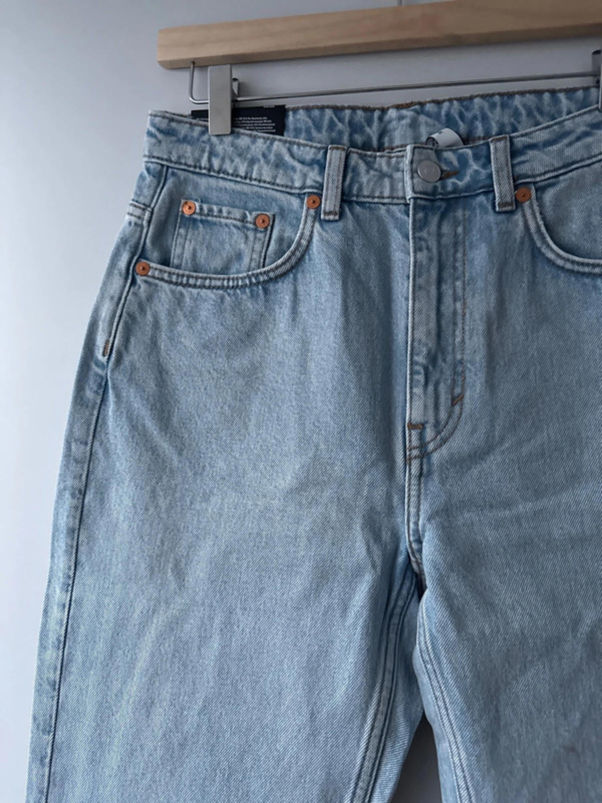 Women’s Weekday Voyage High Waisted Fit Jeans In Blue - W29/L30 - 0943