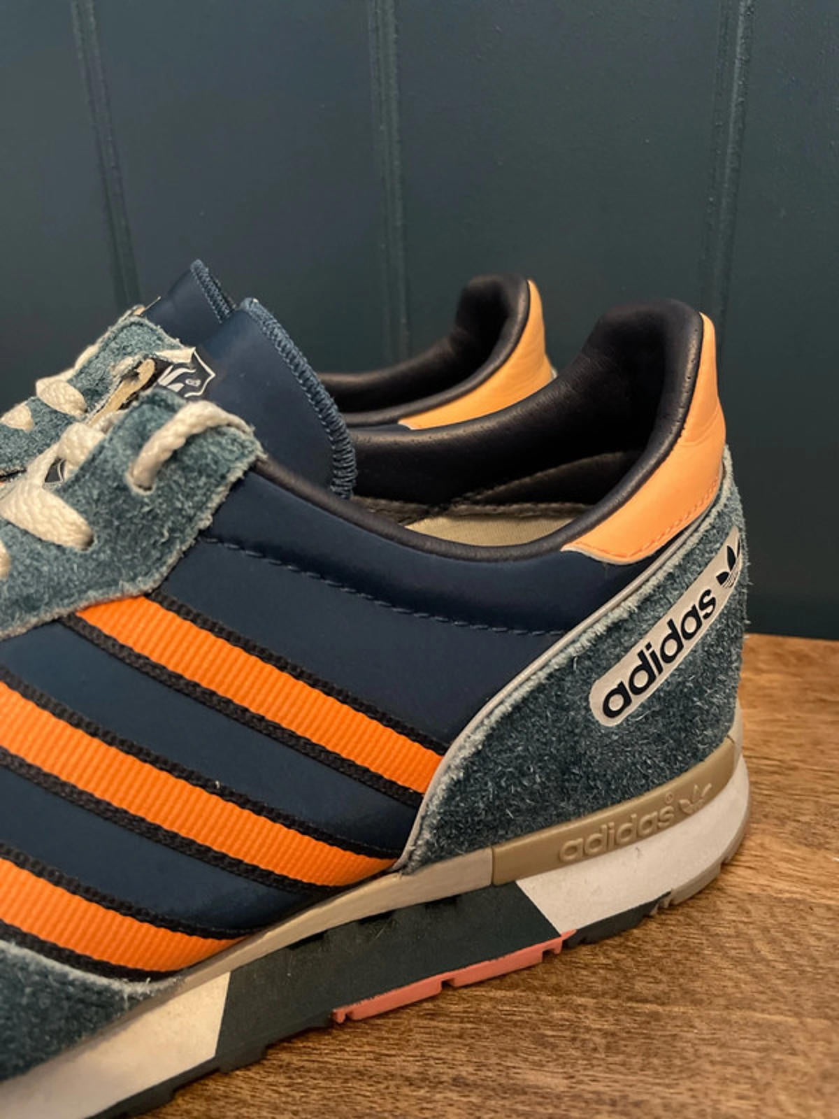 Men’s Adidas Originals Phantom Trainers In Dark Petrol - UK9 - 2659