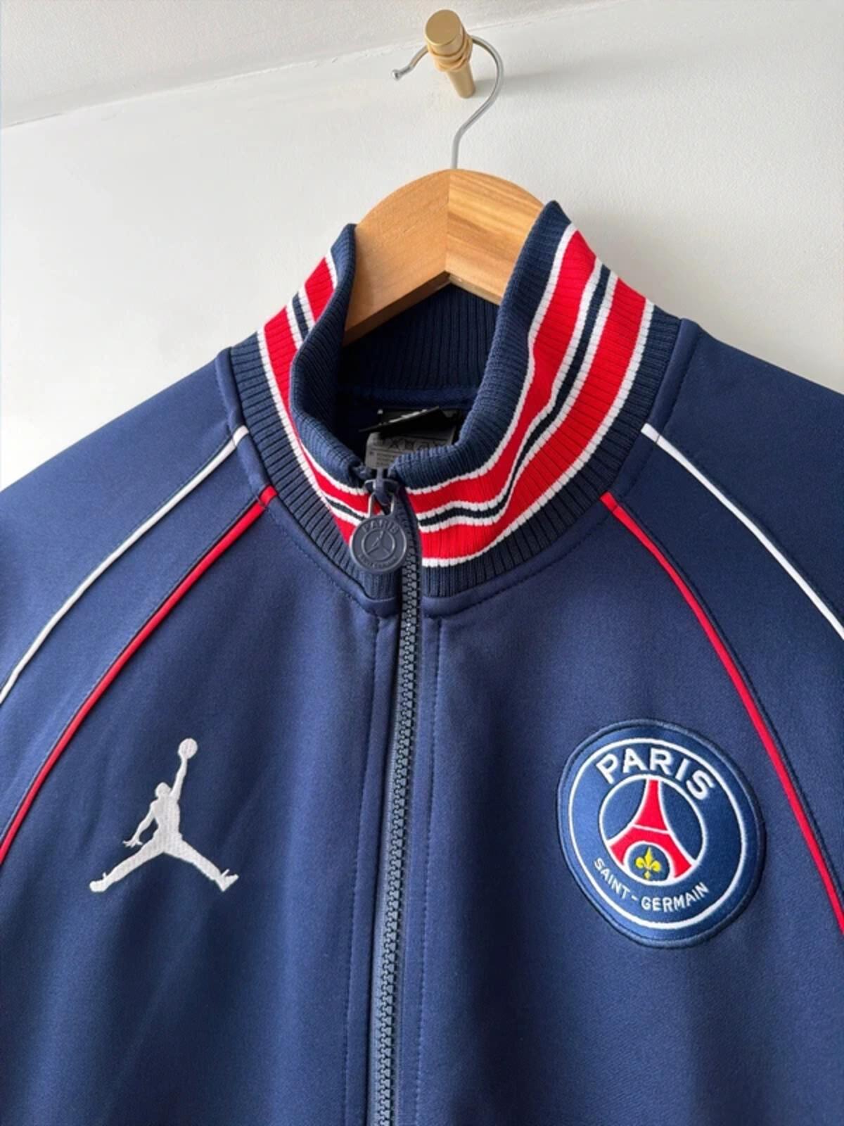 Men’s Nike Paris Saint Germain anthem track jacket in navy - medium - 3470
