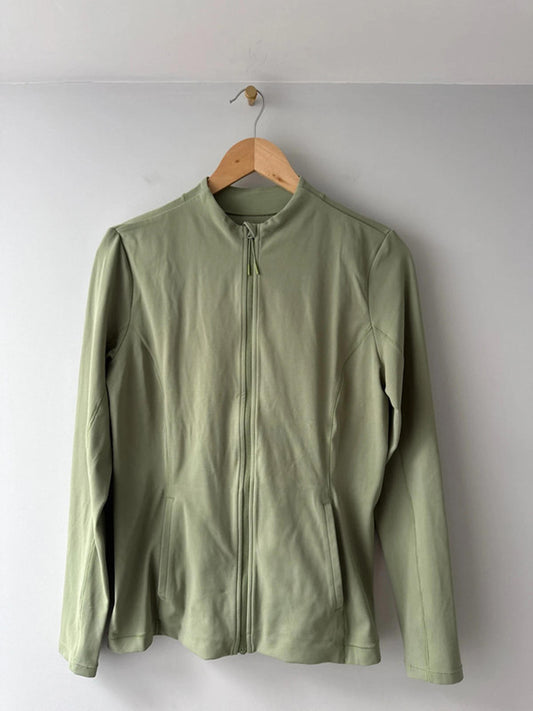 Women’s Nike Yoga Dri-fit Zip Through Top With Pockets - Large - 1963