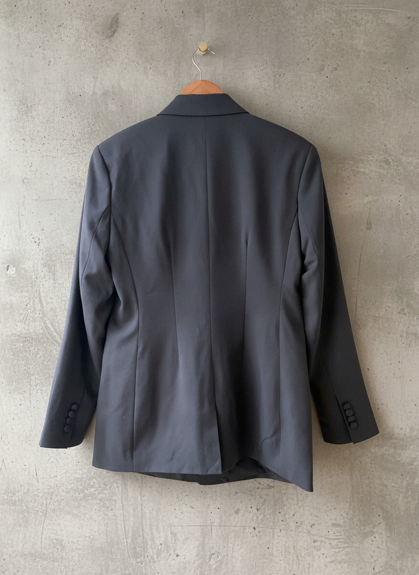 Women’s Aware Tailored Fit Single Button Blazer In Dark Grey (£110 RRP) - UK8 - 2781