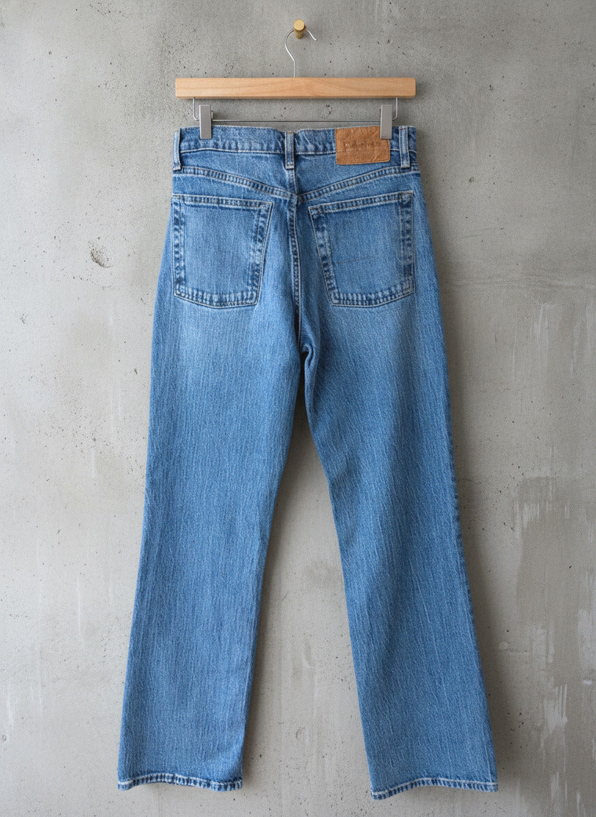 Women’s Calvin Klein Stretch Fit Boot Cut Jeans In Blue - W28/L31 - 3305
