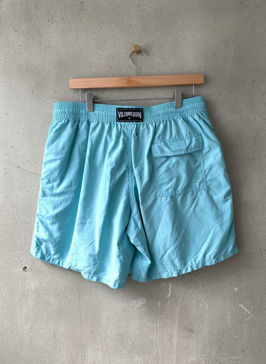 Men’s Vilebrequin Designer Swim Shorts in Blue - XXLarge - 3115