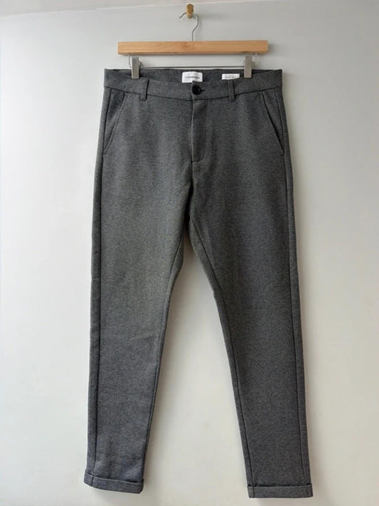 Mens Lindbergh White label slim stretch fit Trousers In grey - w34/l31 - 3474