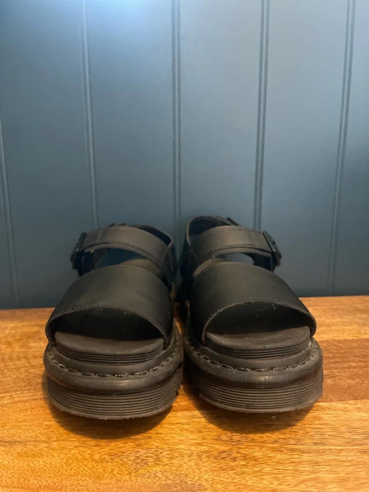 Women’s Dr Martens Voss Chunky Sole Sandals In Black - UK5 - 3086