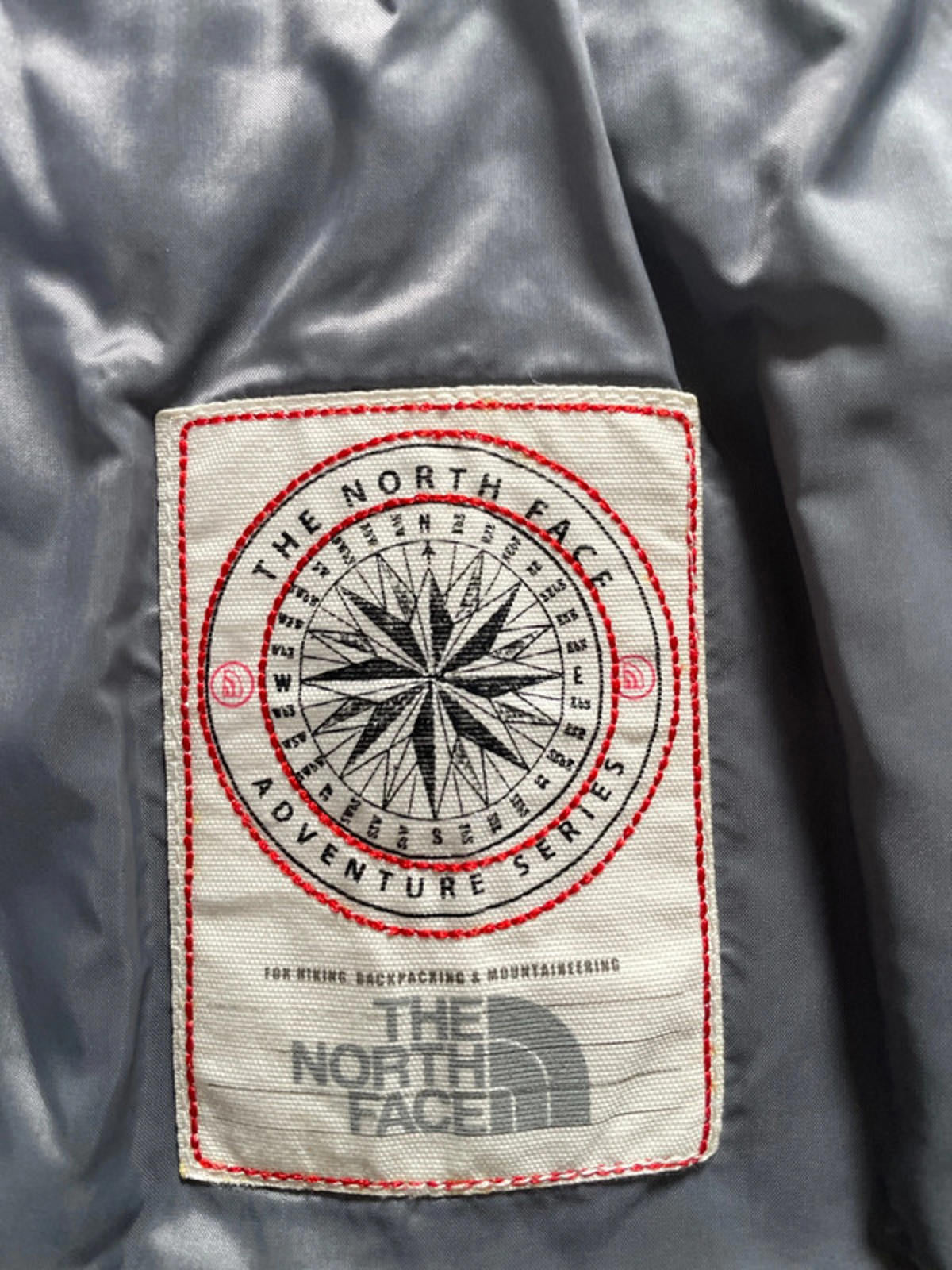 Women’s The North Face Premium Adventure Series Jacket Coat In Blue -Medium-2240