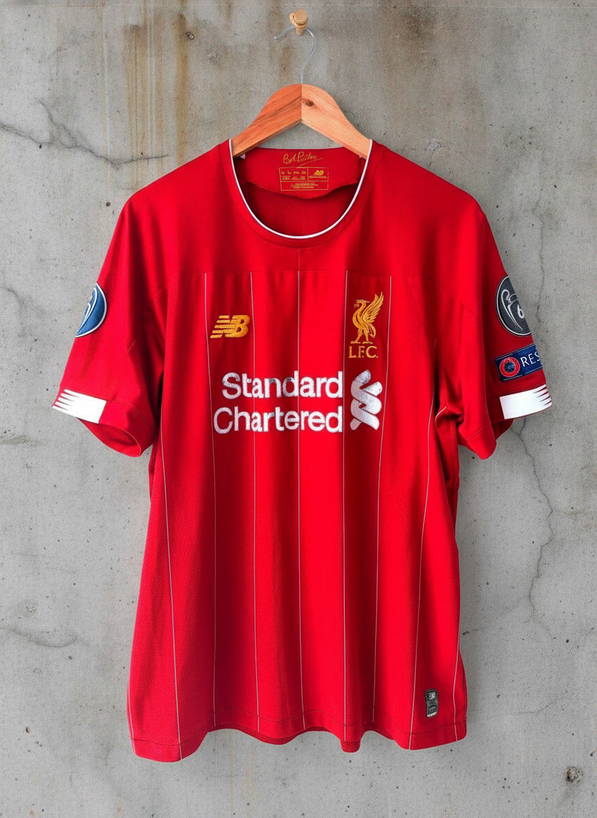 Men's Liverpool FC 2019/20 Salah #11 Football Shirt Jersey - Large - 3602