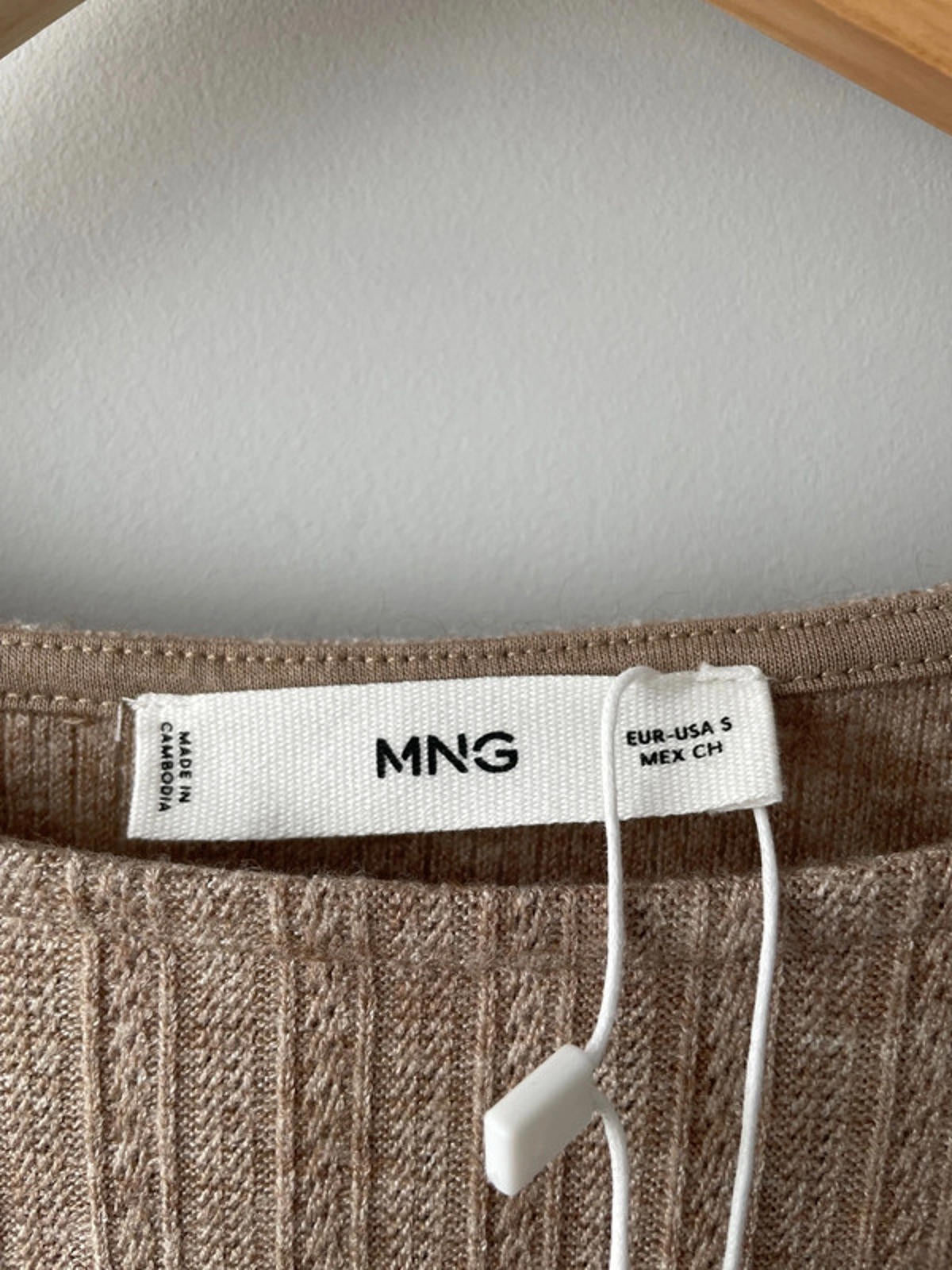 Women’s Mango Crew Neck Long Sleeve Jumper Top - Uk8 -1481