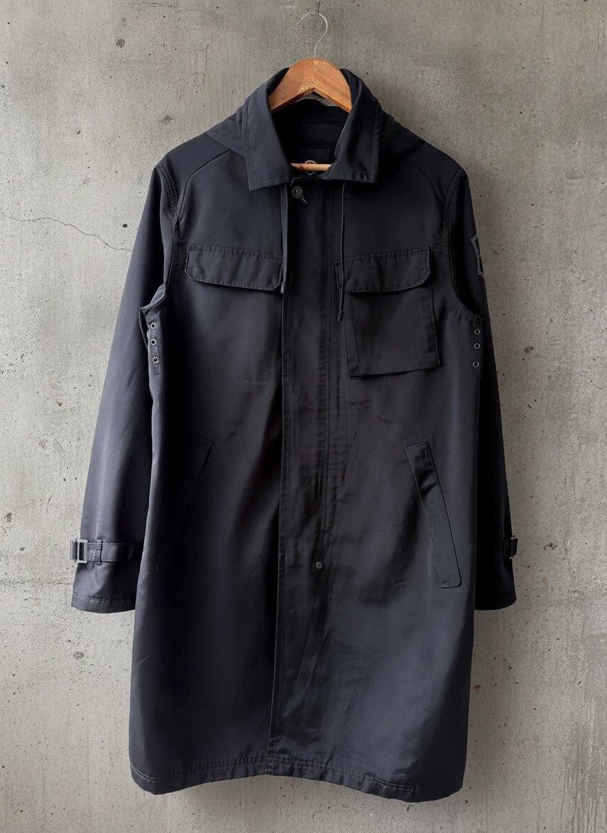 Men’s Victorinox Parka Jacket With Removable Hood In Black - Small - 3658