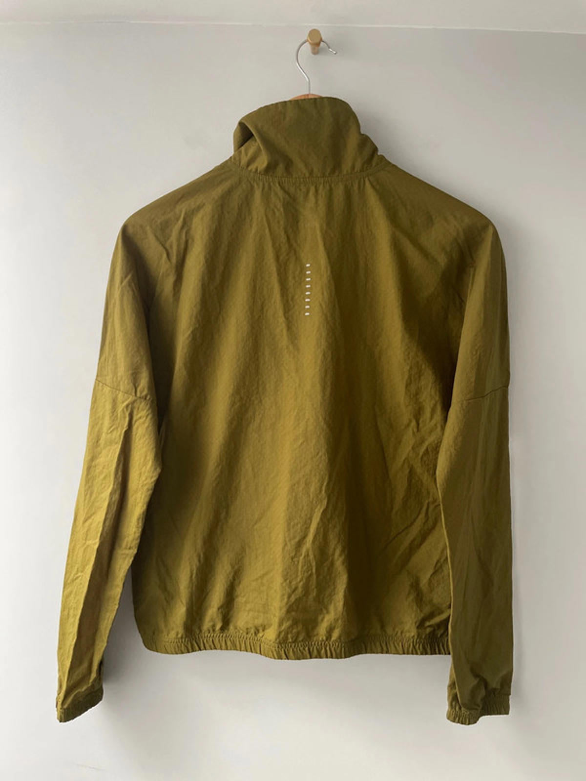 Women’s Nike 1/4 Zip Windbreaker Jacket Coat in Olive Green - XSmall - 2305