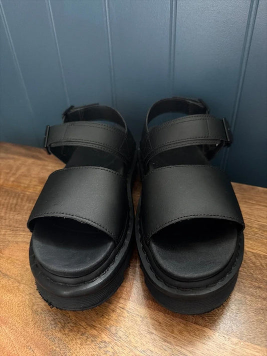 Women’s Dr Martens Voss Chunky Sole Sandals in Black - Uk6.5 - 3284