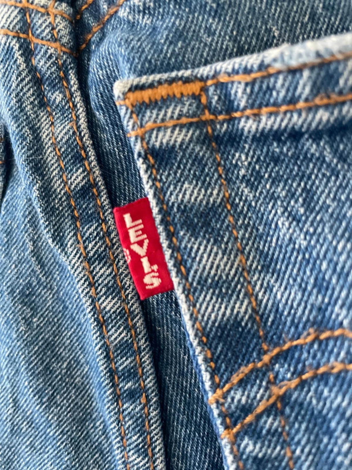 Women’s Levi’s High Waisted Ribcage Straight Fit Jeans In Navy - W24/L34 - 2561