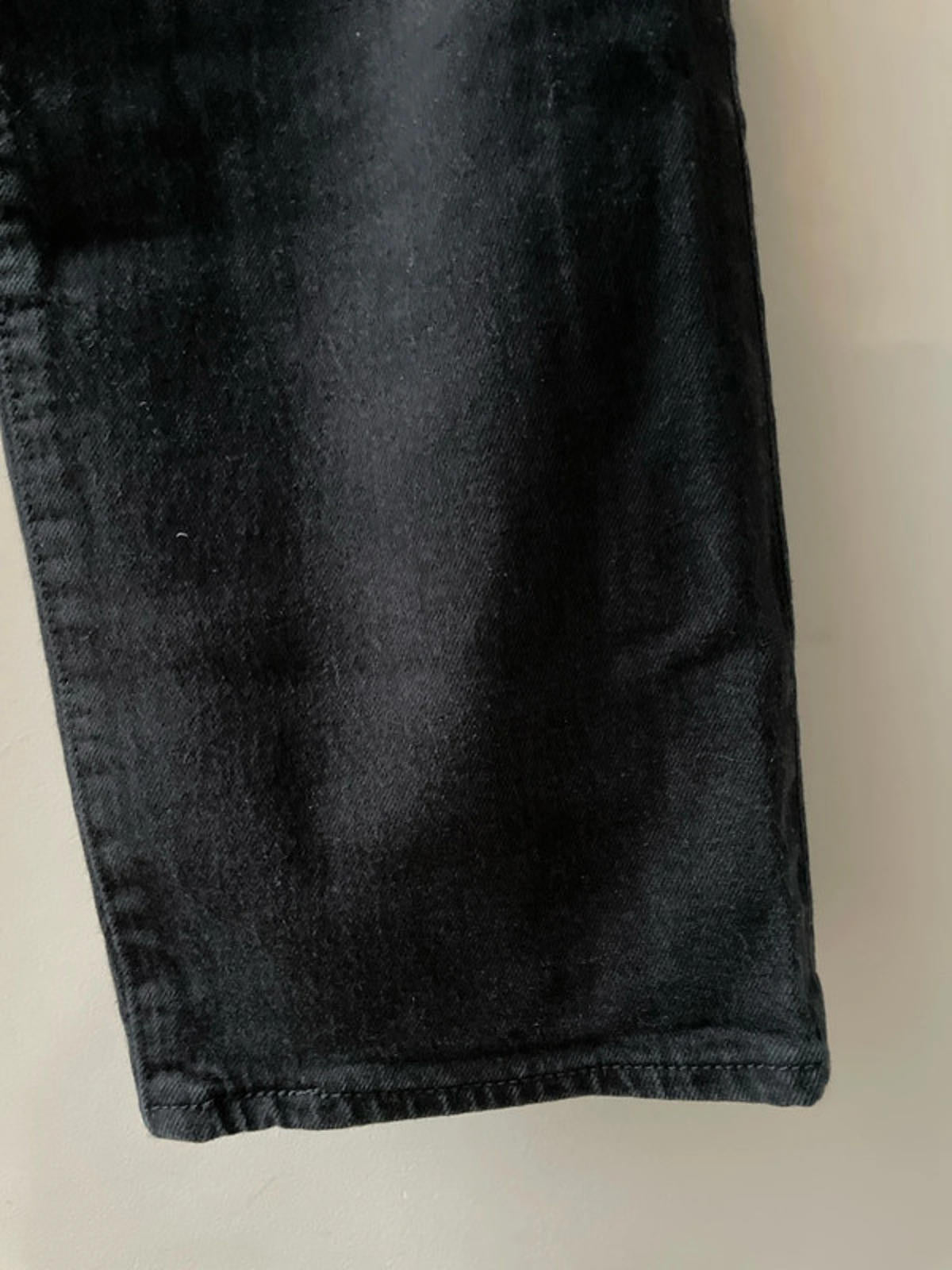 Women’s Levi’s High Waisted Ribcage Straight Fit Jeans In Black - W26/L27 - 2758