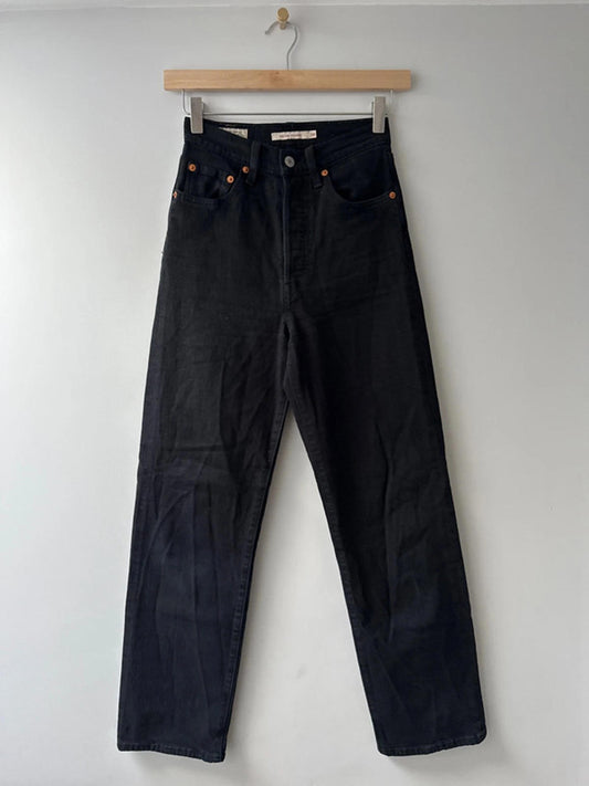 Women’s Ribcage straight fit high waisted jeans - W24/L29 - 1041