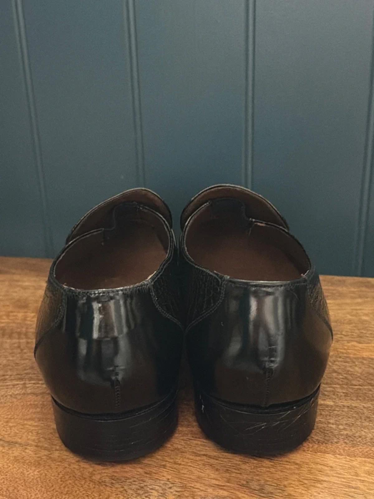 Men’s Grenson Premium Loafers Made In England In Black - Uk8 - 3225