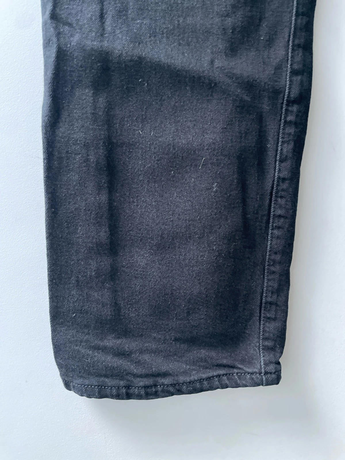 Women’s Levi’s High Waisted Ribcage Straight Fit Jeans In Black - W24/L27 - 2806