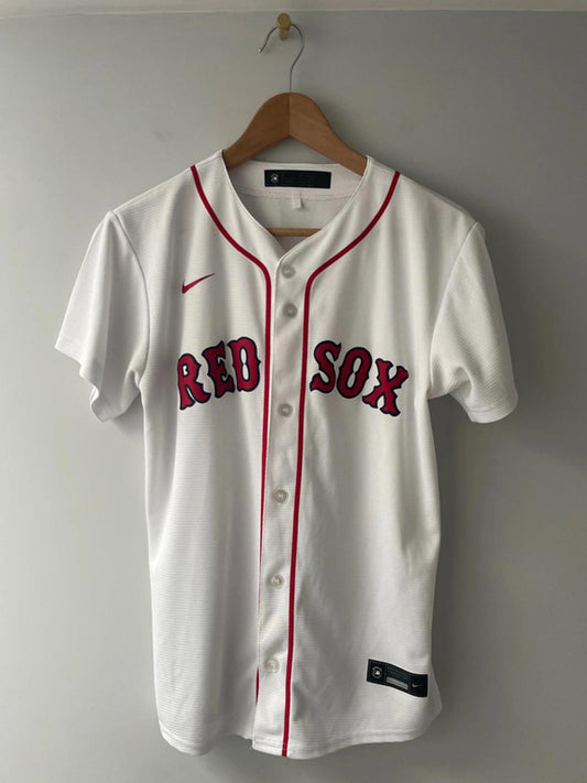 Womens Boston Red Sox Nike White Home Jersey - Large - 1508