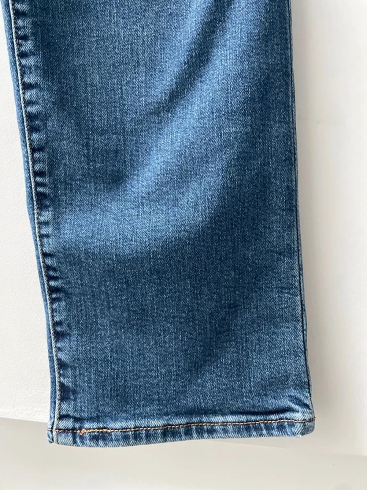 Women’s Levi’s High Waisted Ribcage Straight Fit Jeans In Navy - W24/L32 - 2922