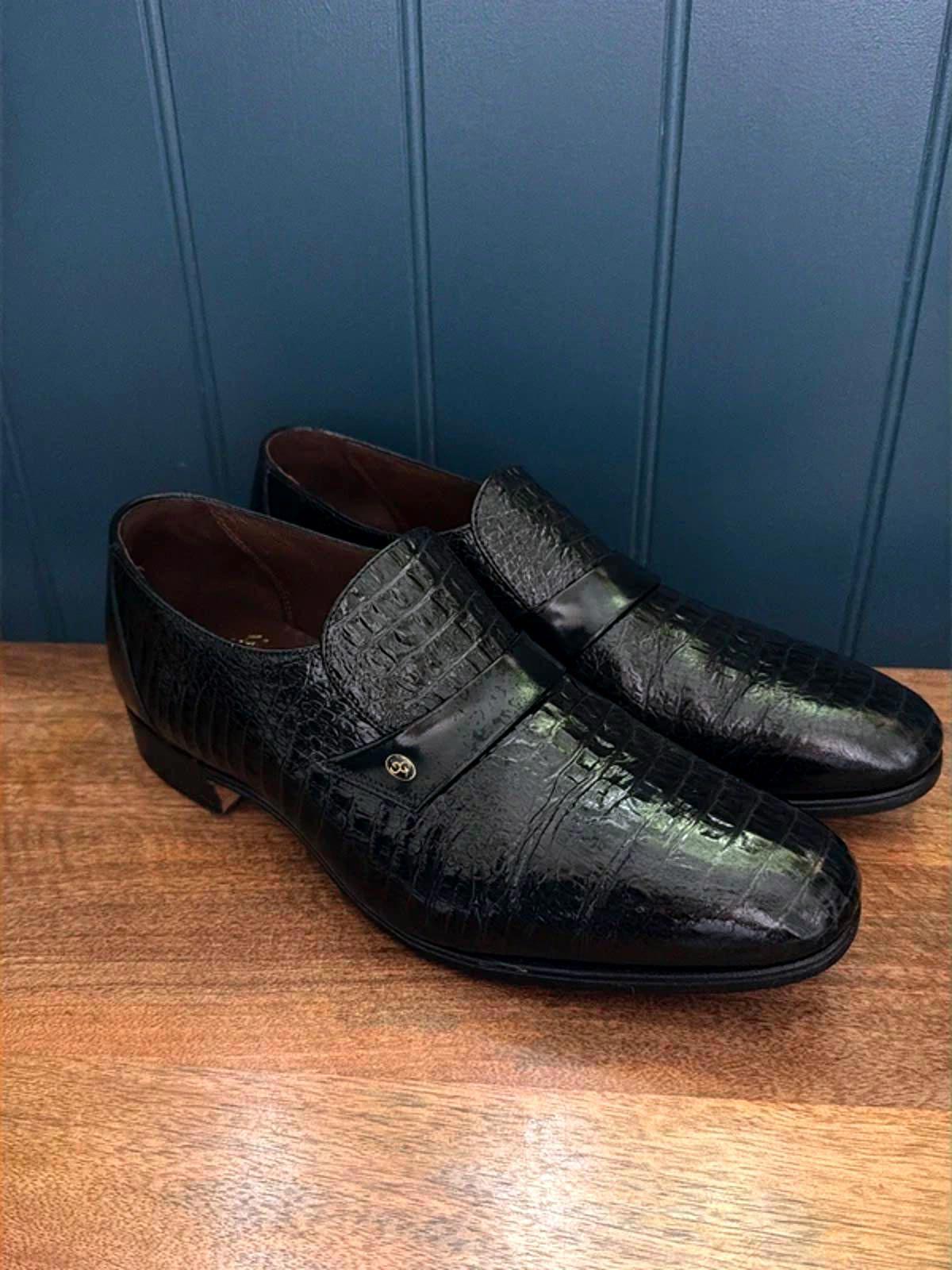 Men’s Grenson Premium Loafers Made In England In Black - Uk8 - 3225