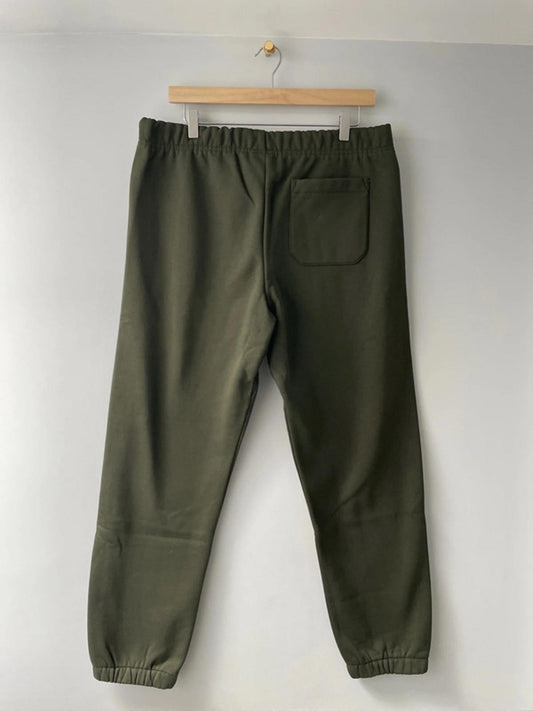 Men’s Carhartt WIP Chase Joggers with Hidden Draw String In Olive/Gold - Medium - 2411