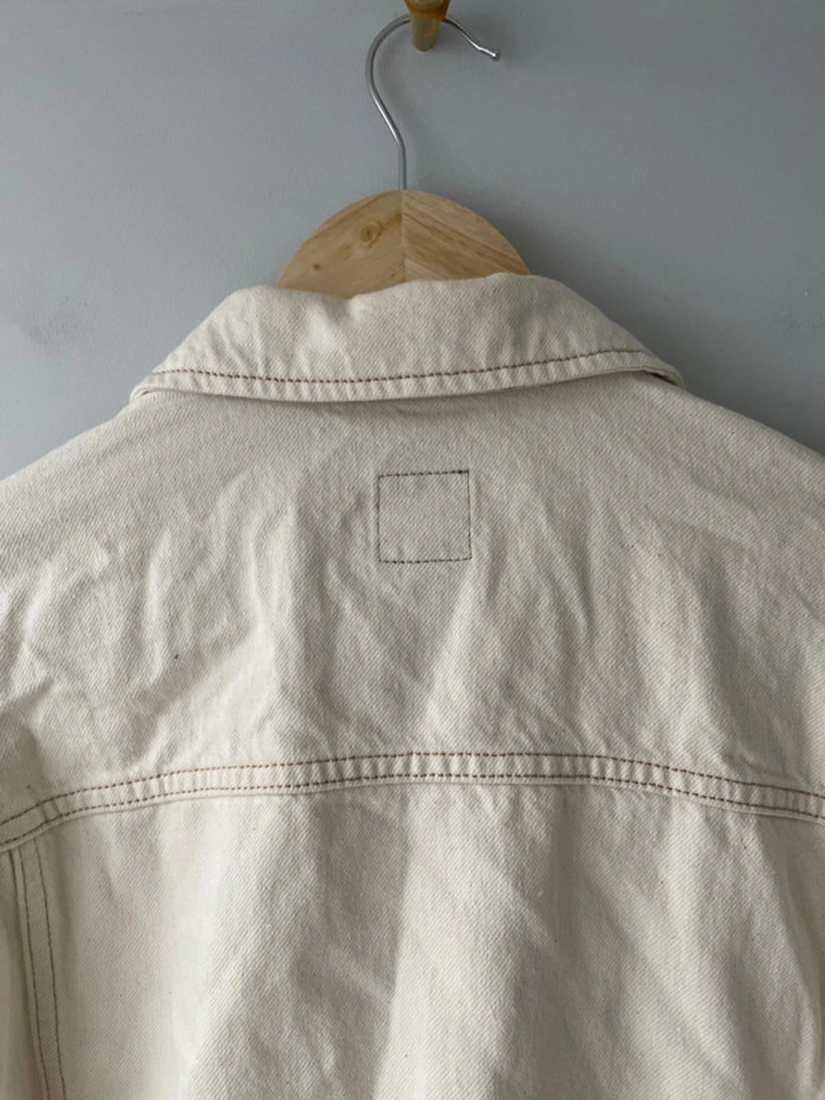 Men’s Lee Relaxed Rider Denim Jacket In Ecru - Medium - 2377