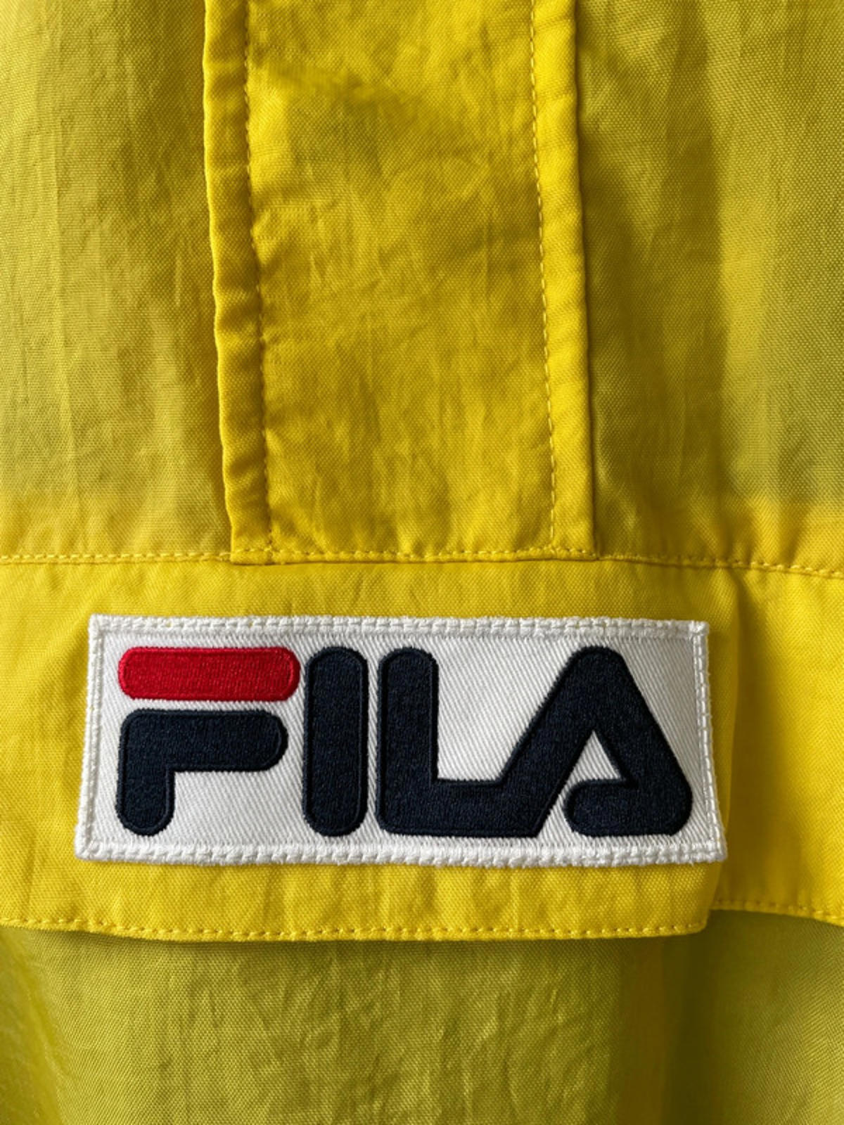 Men’s Fila 1/4 Zip Overhead Retro Oversized Windbreaker Jacket - Small - 2065