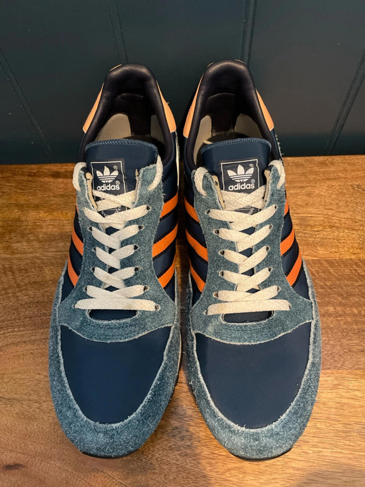 Men’s Adidas Originals Phantom Trainers In Dark Petrol - UK9 - 2659