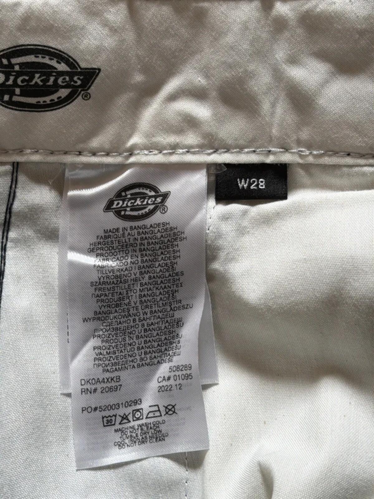 Women’s Dickies Elizaville Straight Leg Chino Trouser In Black - W28/L29 - 3377