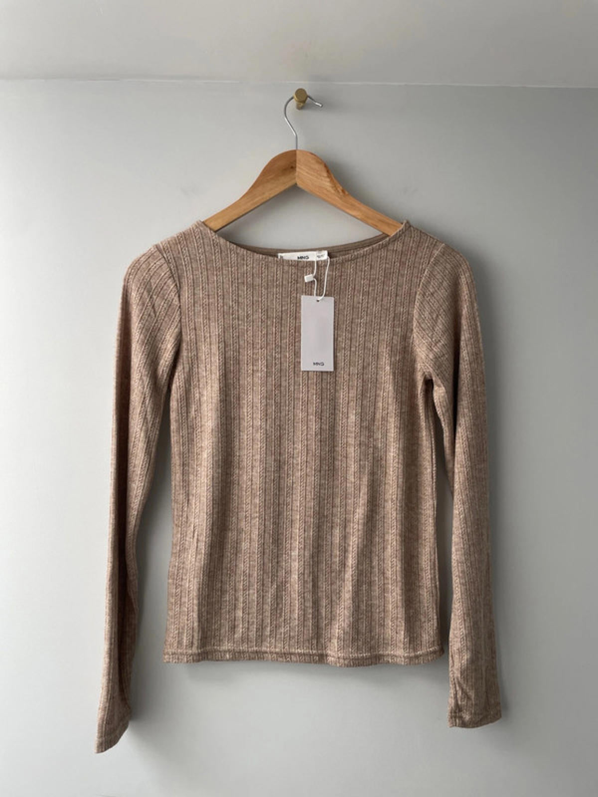 Women’s Mango Crew Neck Long Sleeve Jumper Top - Uk8 -1481