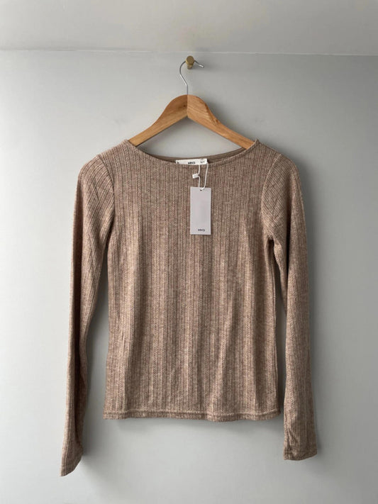 Women’s Mango Crew Neck Long Sleeve Jumper Top - Uk8 -1481