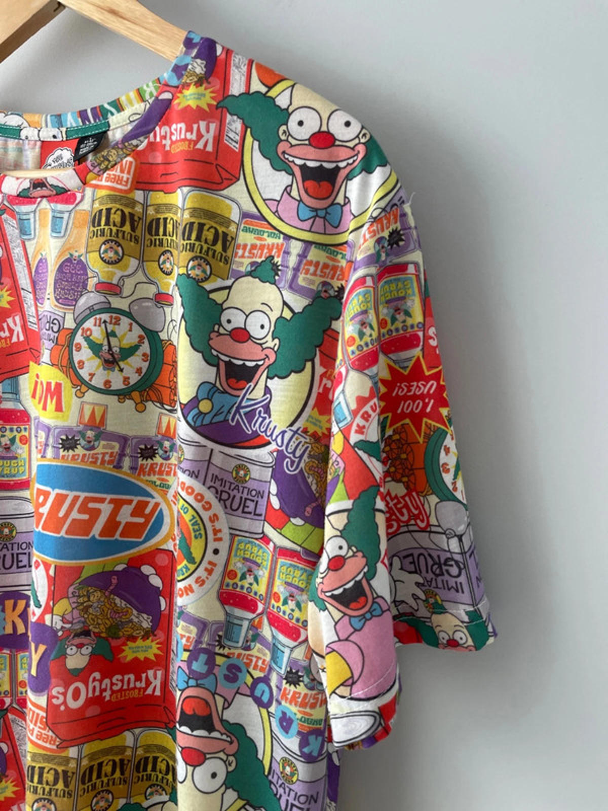 Men’s The Simpsons Rare Printed Crew Neck T-shirt - Large - 1535
