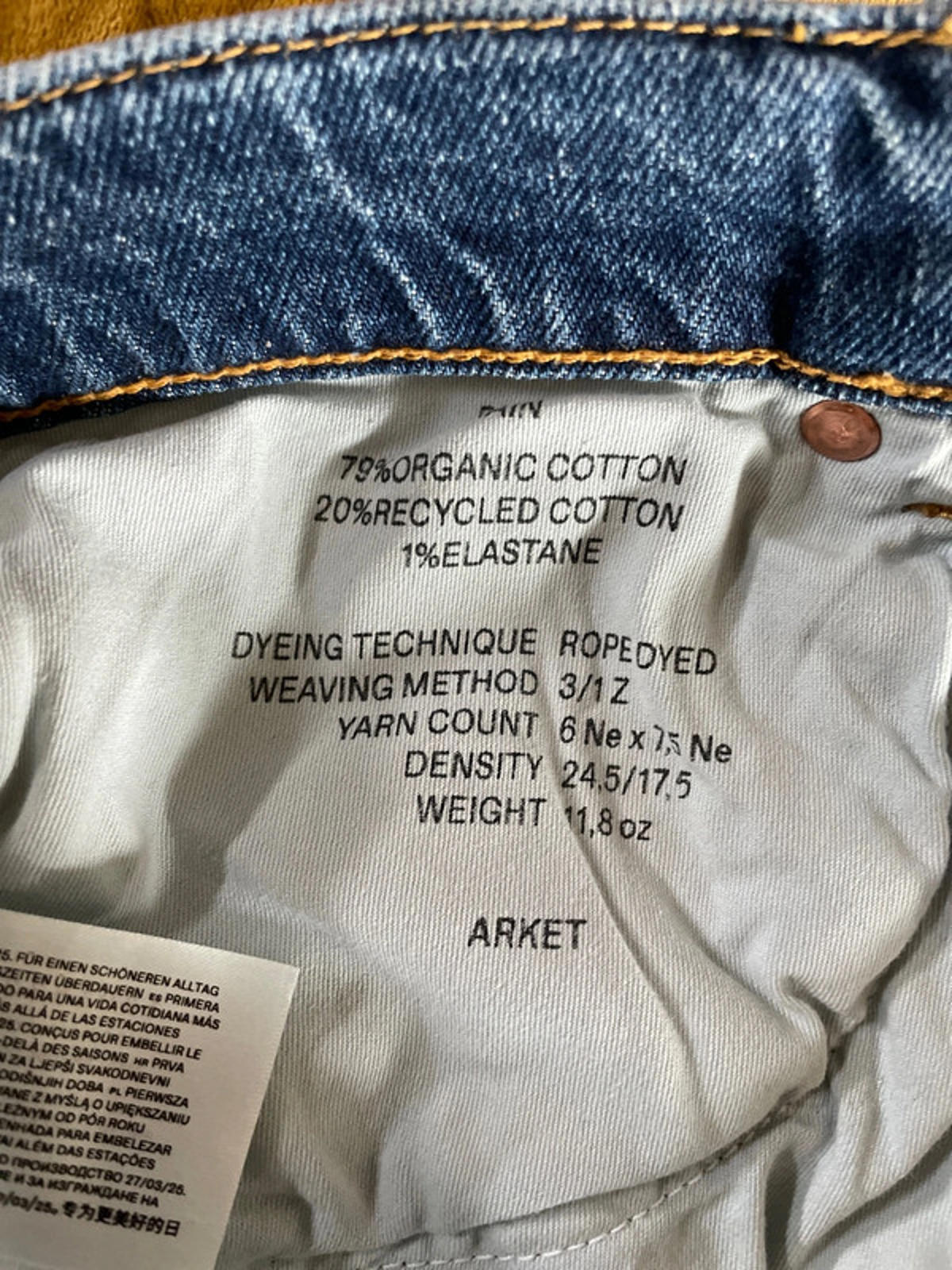 Women’s Arket Premium Indio Bootcut Fit Jeans - W25/L32 - 2001