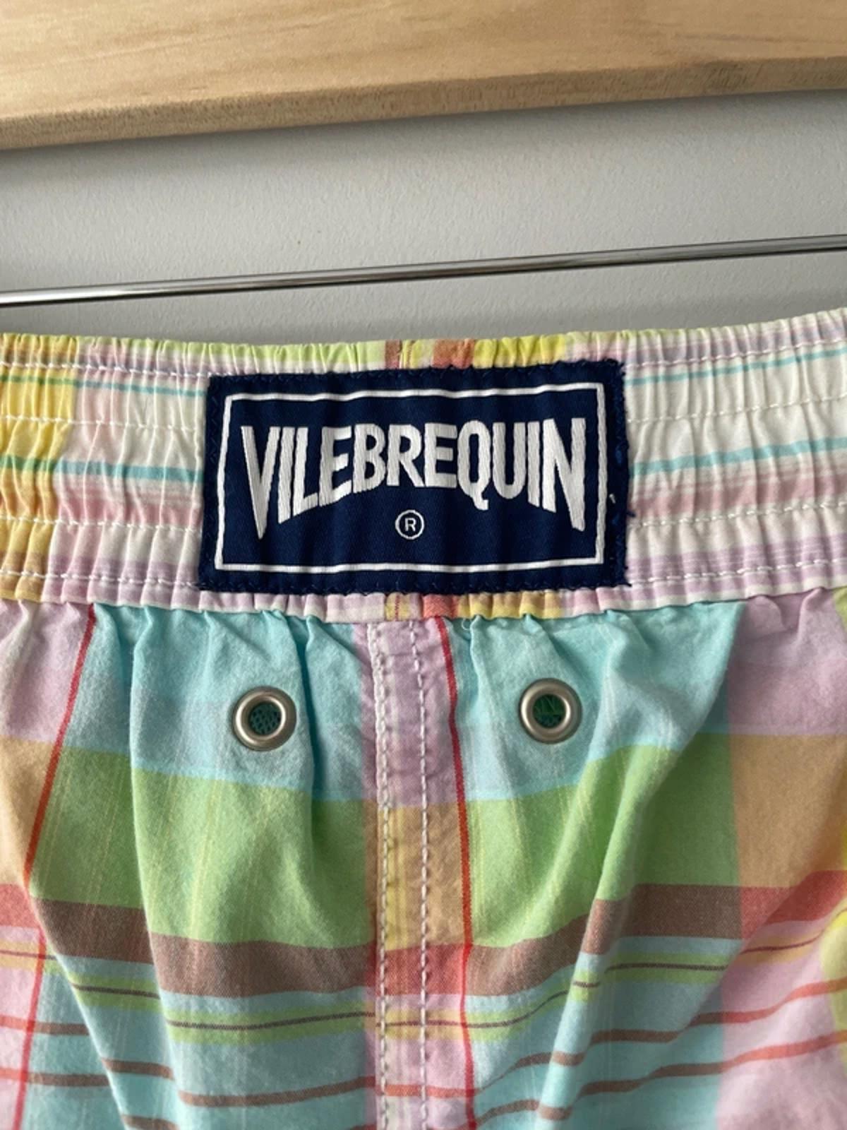 Men’s Vilebrequin Checked Plaid Swim Shorts - XXLarge - 3098