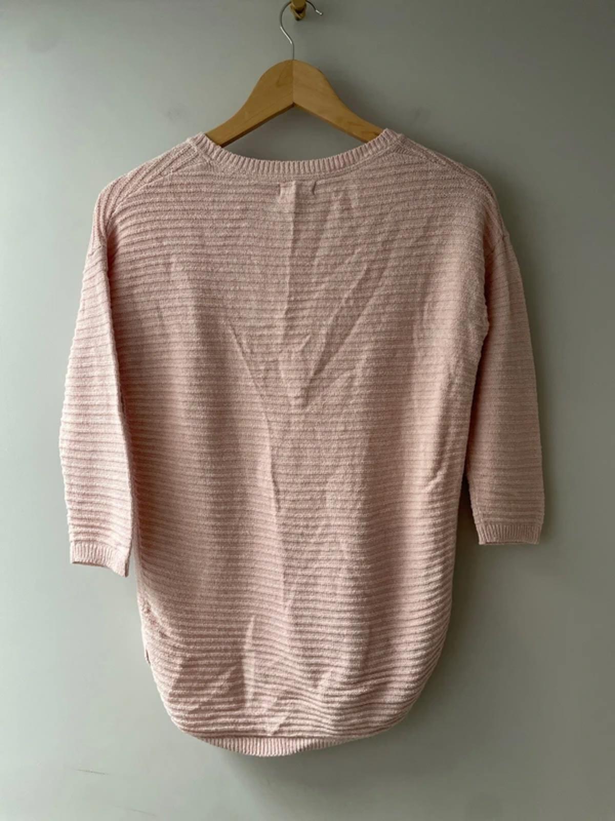 Women’s Fatface Ribbed Cotton Jumper in Soft Pink - UK6 - 2878