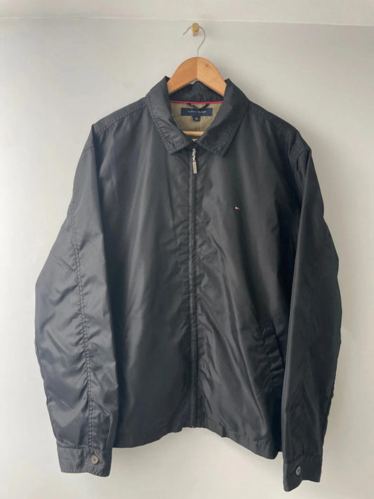 Men’s Tommy Hilfiger Check Lined Harrington Jacket - Large - 2056