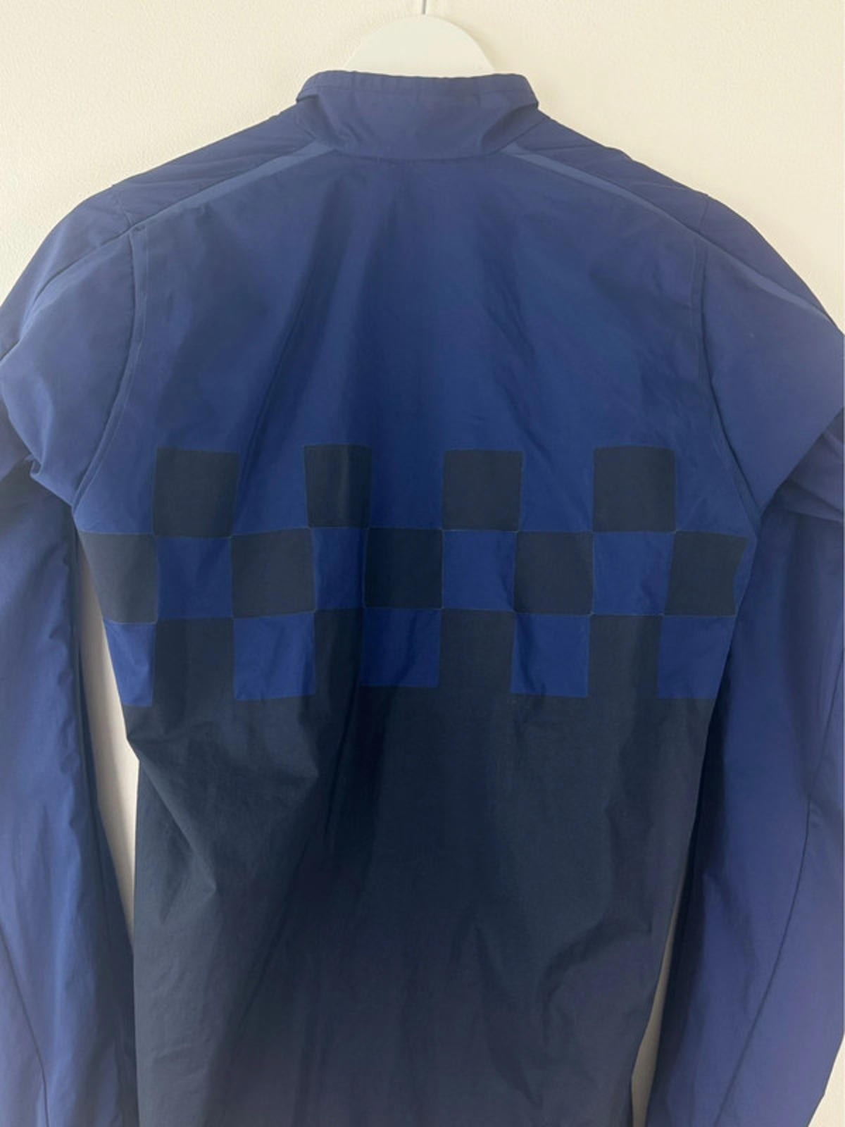 Men’s Rapha Chequered Flag Special Limited Edition Jacket In Navy - Small - 1352