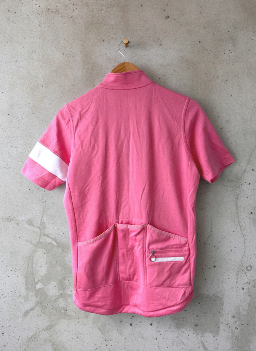 Men’s Rapha Premium Merino Wool Blend Cycling Jersey Top In Pink  - Medium - 3420