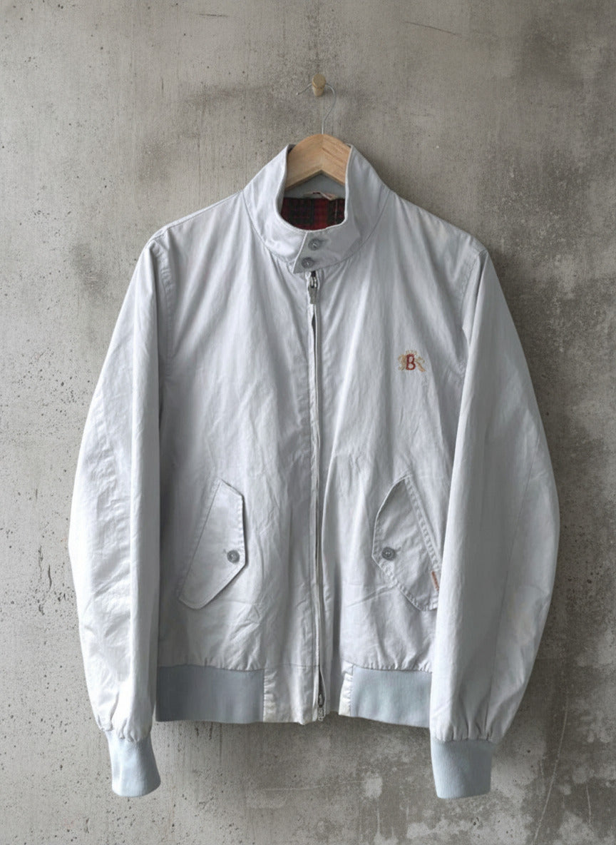 Men’s Baracuta G9 Premium Harrington Jacket In Grey - Small - 2067