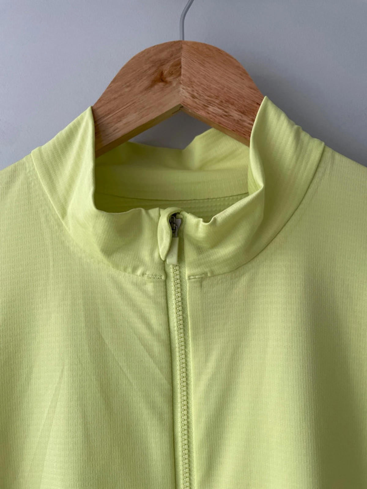 Men's Rapha Pro Team Long Sleeve Thermal Jersey in Lime - Large - 2505