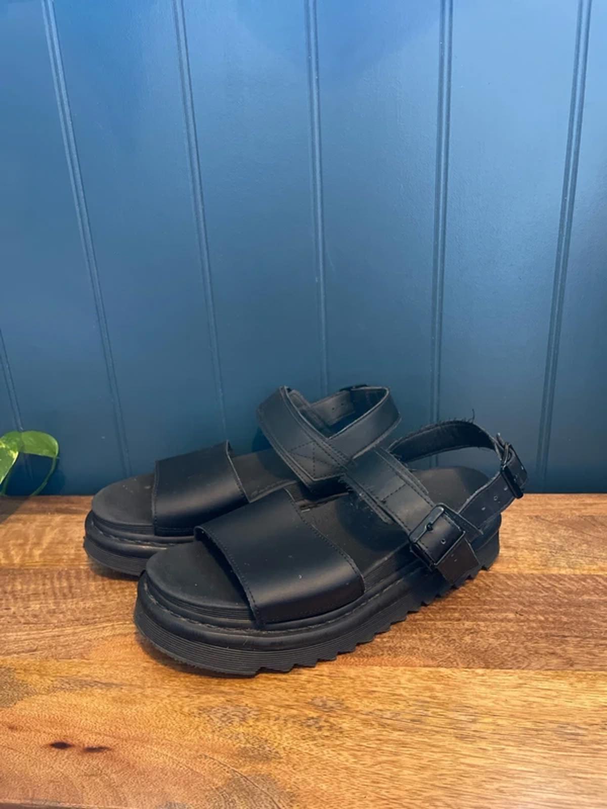 Women’s Dr Martens Voss Chunky Sole Sandals In Black - UK 7 - 3049