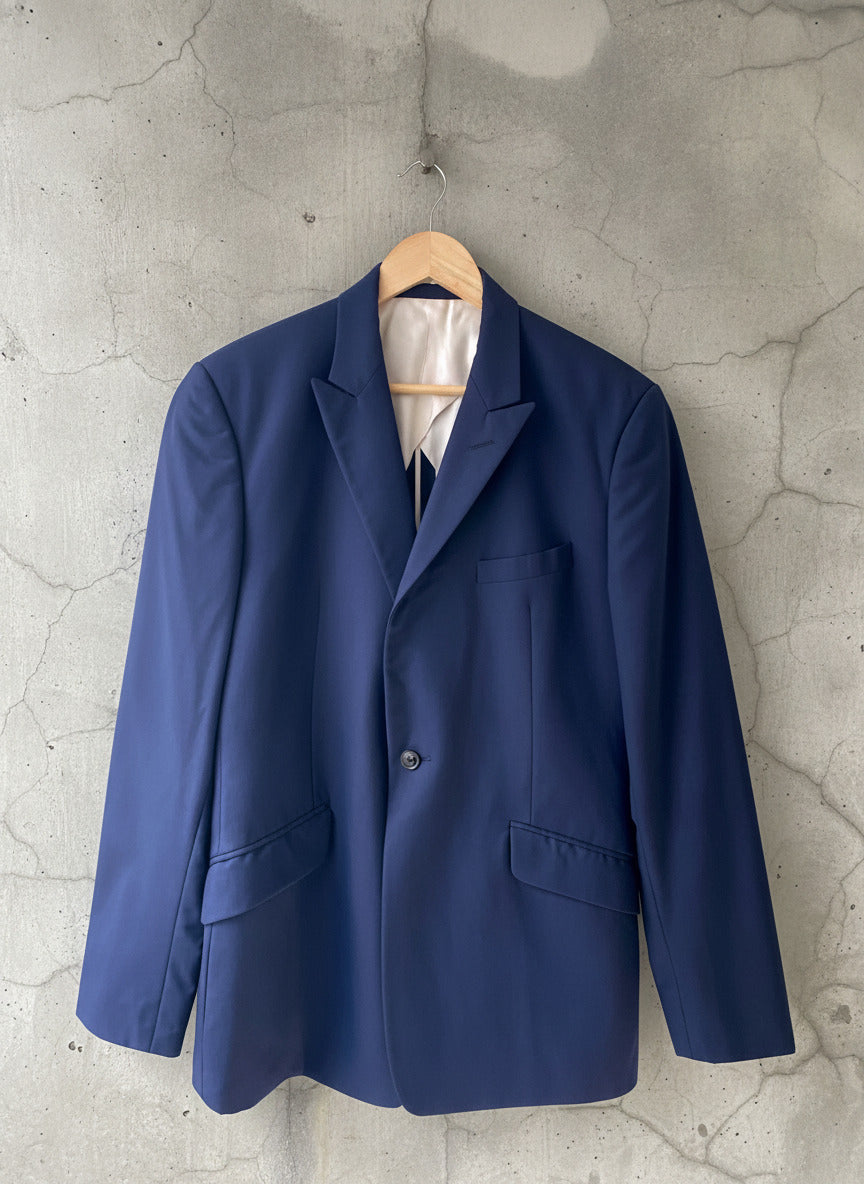 Men’s Reiss Premium Wool Blazer Jacket In Navy - Medium - 1566