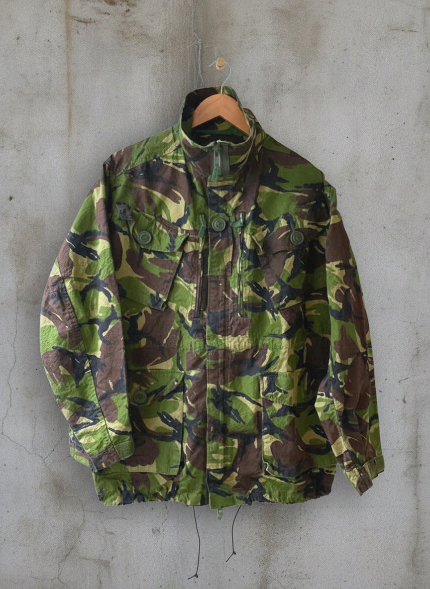 Mens DPM Camo M65 Military Field Jacket Size 170/88 In Khaki - Large - 2756