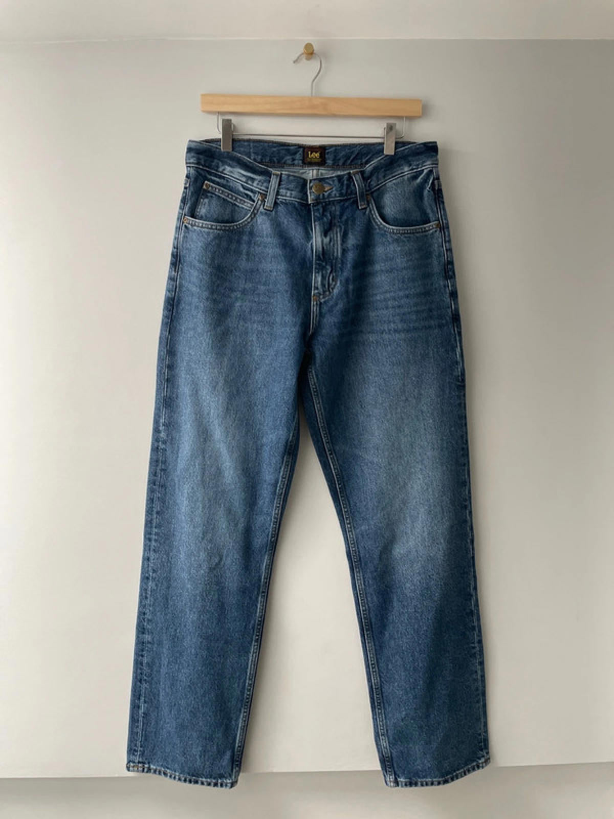 Mens Lee Haden Straight Fit Jeans In Blue - W32/L32 - 2345