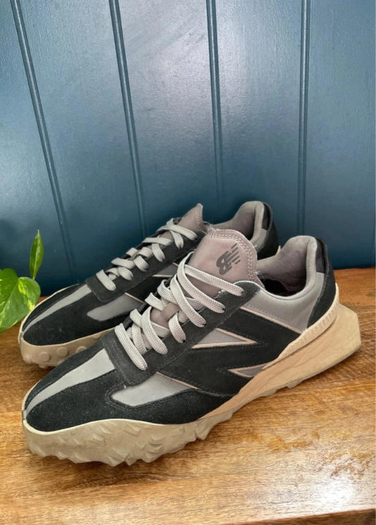 Men’s New Balance XC-72 Premium Leather Trainers In Black/Grey - UK10 - 2177