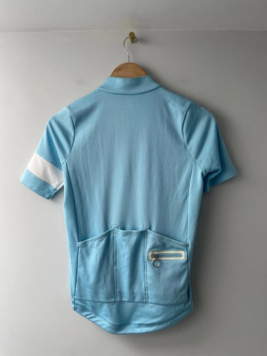 Men’s Rapha Classic Cycling Jersey Merino Wool In Light Blue - XSmall - 2212