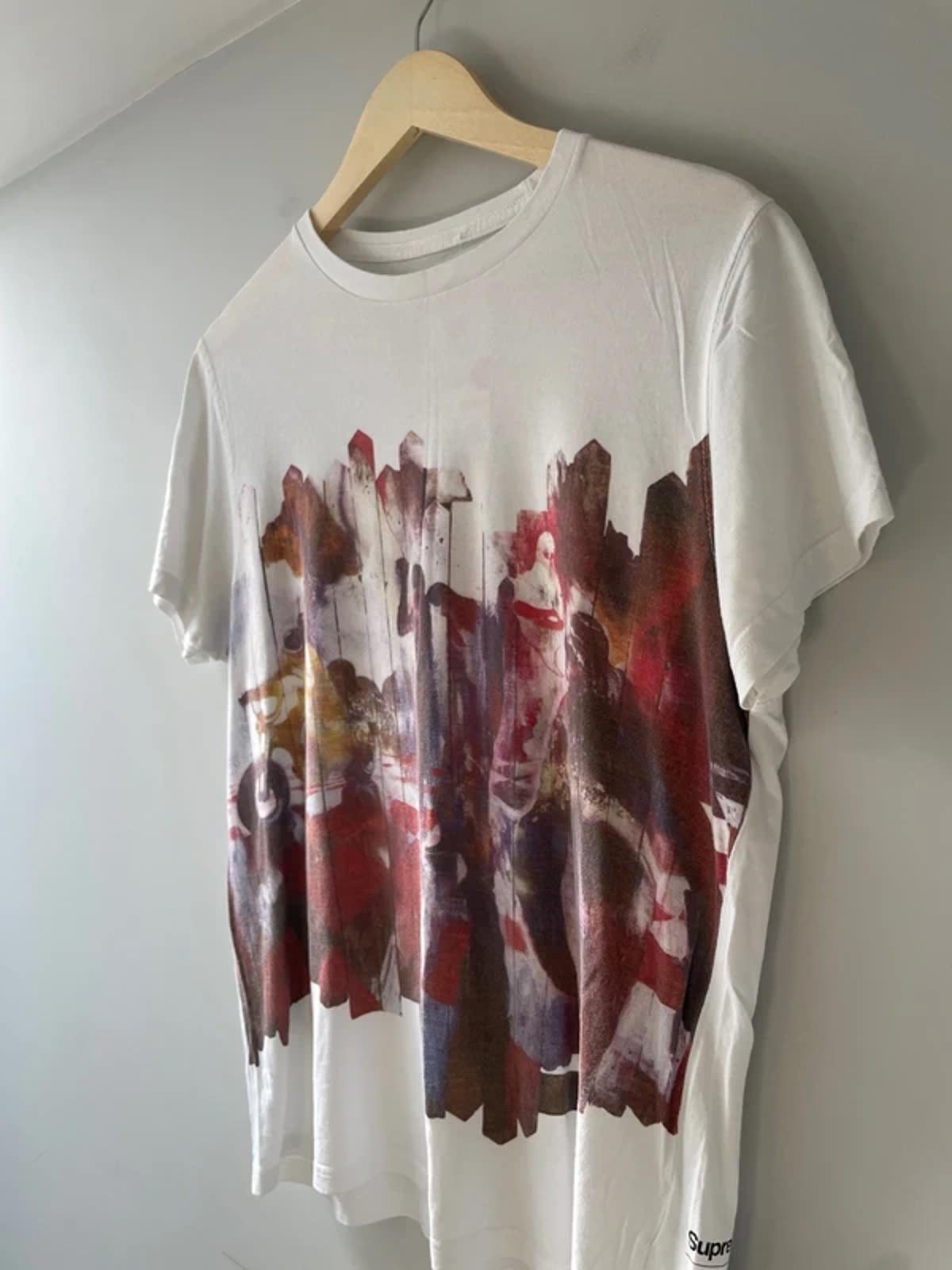 Men’s Supremebeing White Canvas Limited Edition Printed T-Shirt In White - Medium - 3030